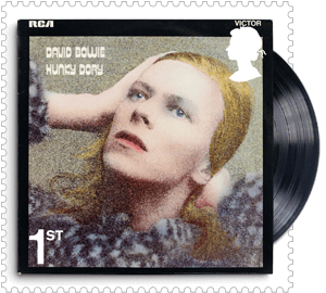 UK 2017 David Bowie 1ST Hunky Dory stamp