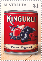 Australia 2018 Vintage Jam Labels $1 Kingurli stamp