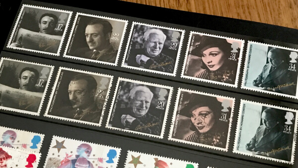 1o UK 1985 British Film Year stamp set